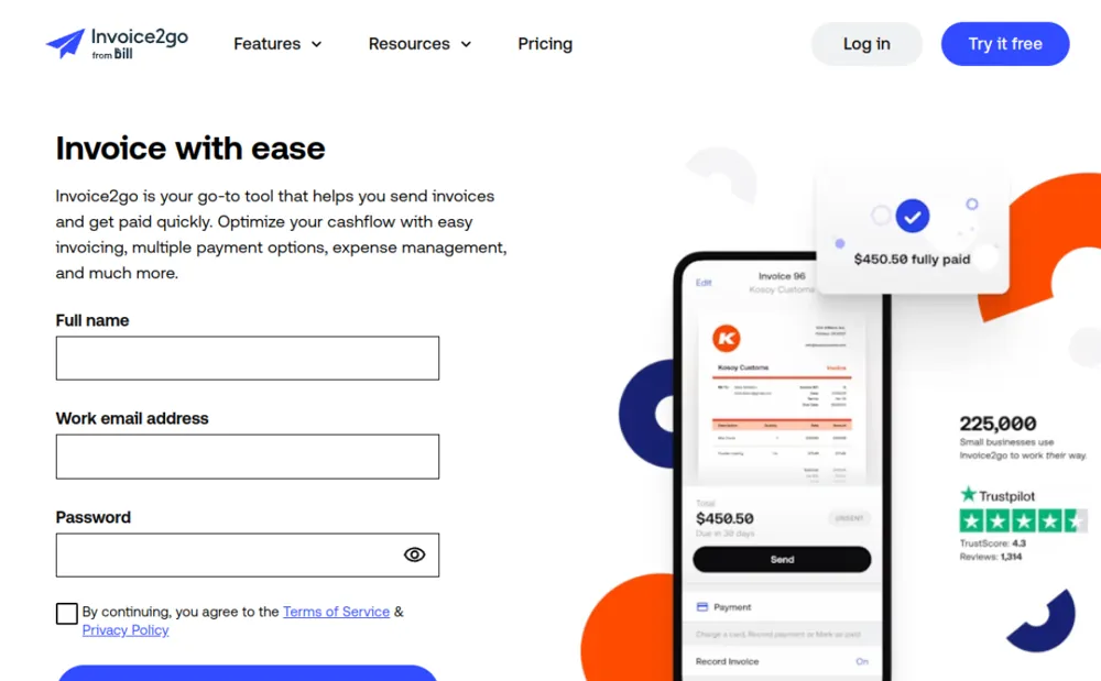 Invoice2go